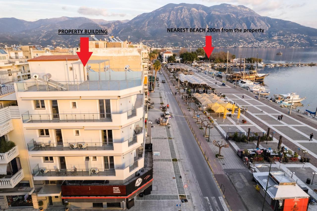 Georgia Seaview Apartment B3 Каламата Екстериор снимка